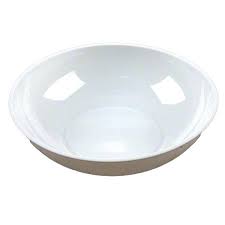 [35CRB121.WH] 121 oz Bowl Round White Classic