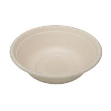 [L088] 32 oz Bowl Round Bagasse Compostable