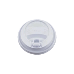 [PCLID1216W] Lid Dome White Hotpack Button Lock Closeout