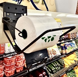 [PULLNPAK-RACK] Small Rollstar Poly Produce Bag Case Mount Small Black Metal