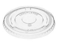 [PTLID-F92NS] Lid Flat 9 12 oz Clear No Vent PET